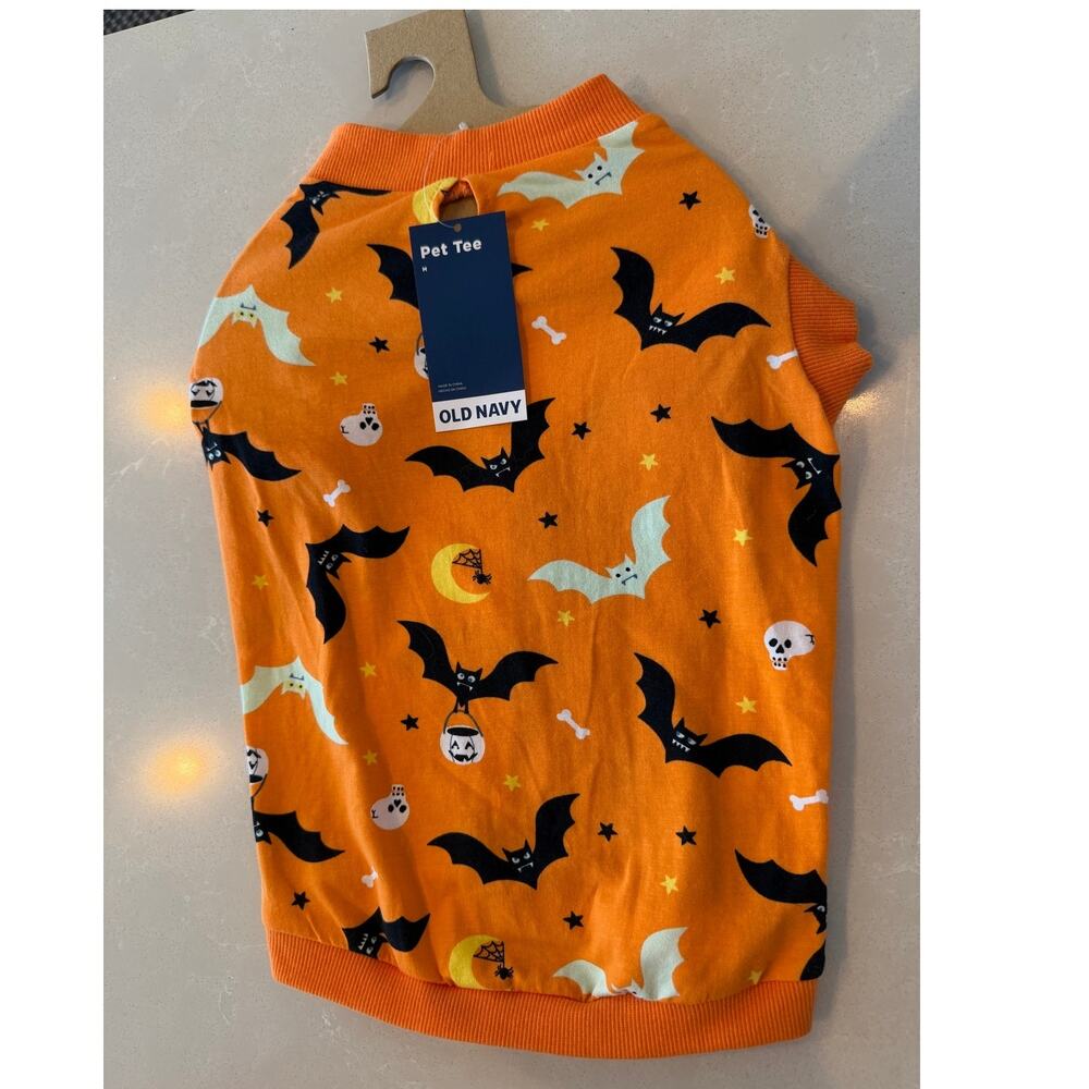 NEW Old Navy Halloween Dog Cat Pet T Shirt sz M